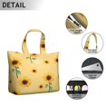 thumbnail image 3 of Sunflower Women's Large Weekend Travel Bag Moving Canvas Handbag Thick Double Layer Beach Weekend Travel Unisex Hospital Maternity Delivery with Toiletry Waterproof, 3 of 5