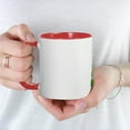 thumbnail image 5 of CafePress - ALL IS CALM Mugs - 11 oz Ceramic Mug - Novelty Coffee Tea Cup, 5 of 6