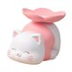 thumbnail image 5 of Figura de Resina Soledad con Bandeja Escultura de Animal para Frutos Secos Gato y Rosa, 5 of 10