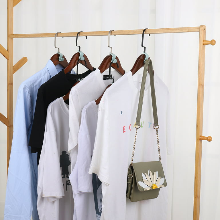 10/30pcs Clothes Hanger Connector Hooks Hanger Extender Clips Cascading  Hanger Hooks for Wardrobe Space Saver and Organizer Closets Only د.ب.‏ 0.40  بات بات Mobile