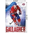 thumbnail image 3 of NHL Montreal Canadiens - Brendan Gallagher 18 Wall Poster, 14.725" x 22.375", 3 of 6