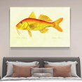 thumbnail image 4 of Póster de pintura de peces, pintura decorativa, lienzo, arte de pared, carteles para sala de estar, pintura para dormitorio, estilo marco, 12 x 18 pulgadas (30 x 45 cm), 4 of 8