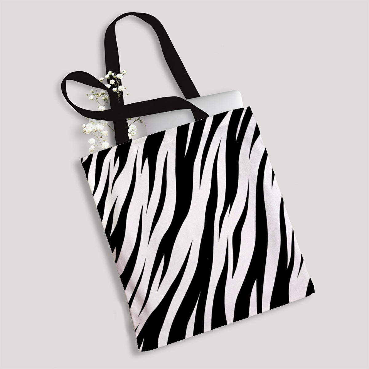 Tiger Canvas Shopping Bag  Shopping Bag tote bag  Shopping Bag  Grocery Bag  Market Bag  Grocery Bag  Reusable Bag  Grocery Sack