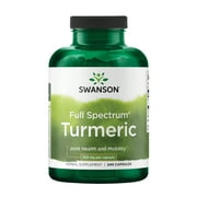 Swanson Turmeric Root Capsules, 720 mg, 240 Count