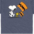 thumbnail image 3 of Peanuts - Charlie Brown Flags - Men's Short Sleeve Graphic T-Shirt, 3 of 6