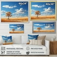 thumbnail image 4 of Designart "Solitary Horizons Of The Usa" Meadow Floater Framed Canvas Prints, 4 of 5