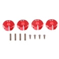thumbnail image 2 of Adpter De Del Cubo Del Borde Hexagonal De Rueda Mm Para 1/10 Ssh Rc Car Parts - rojo, se describe Sunnimix Rueda hexagonal de 12 mm, 2 of 8