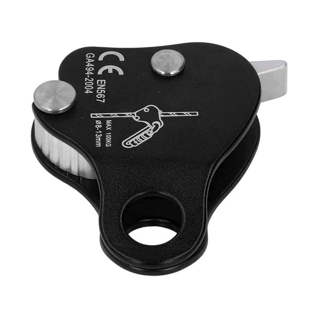 Aleja De Aluminio De Bloqueo De Cuerda De Escalada, Alta Resistencia, Peso Ligero, Cuerdas De 8 A 13 Mm, EN567 Certificado Por CE, Capacidad De Carga De 5kn, 100 Kg, Escalada De