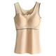 thumbnail image 1 of Sonducket Ropa interior térmica de invierno para mujer, Top de alta elasticidad para mantener el calor, chaleco básico adelgazante informal, accesorio de Camisetas sin mangas Color de piel L Sonducket AP013374-05, 1 of 6