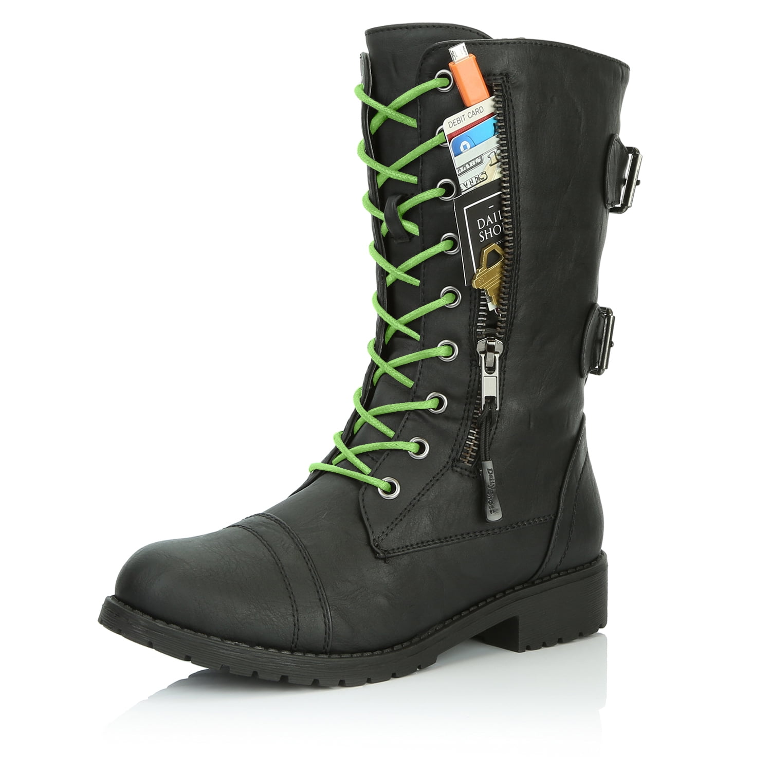 cute combat boots womens