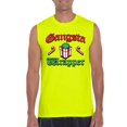 thumbnail image 1 of Mens Christmas Wrapper Ultra Cotton Sleeveless T-Shirt, 1 of 5
