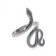thumbnail image 1 of Anillo de plata de oro Anillo de forma geométrica Ajustable Anillo de plata líneas de bobinado Anillo minimalista Regalo, 1 of 5