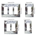 thumbnail image 2 of Yayeee Rocker Switch Wall Plate 2-Gang 4.7"x4.6" Home Decorative Outlet Cover, River and Mountains, 2 of 6