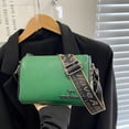 thumbnail image 2 of Bolsa De Hombro Bolso bandolera de piel de vaca impermeable para mujer para el ocio diario (verde) Ehuebsd Para Estrenar, 2 of 9