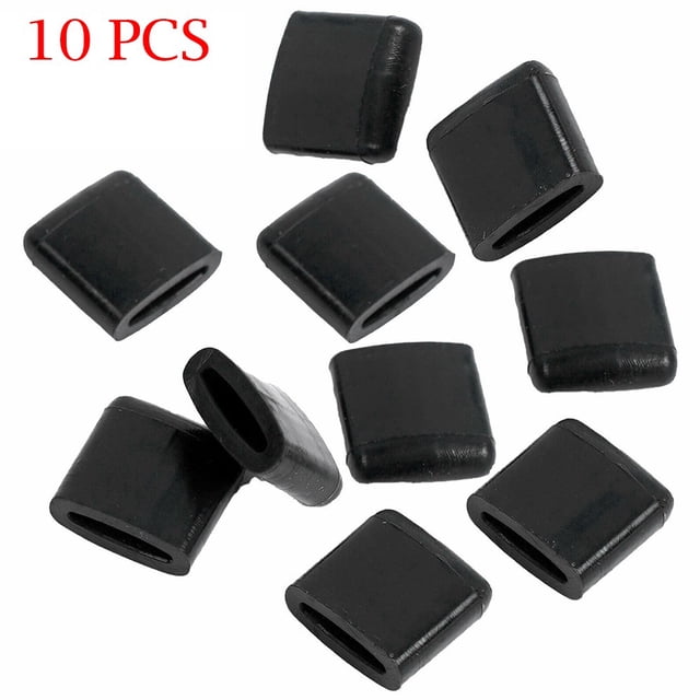 Mosiee 10 Pcs Air Fryer Rubber Bumpers For Kitchen Dining Grill Plate Mat Silicone Cover Air Fryer Protective Cover Cooking Parts Tool