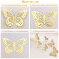 thumbnail image 4 of Butterfly Birthday Party Decorations - Butterfly Happy Birthday Banner, Macaron Balloons, 3D Butterfly Stickers, Cake Topper, Spring Hanging Swirls for Girls Party Garden Birthday Backdrop Supplies, 4 of 7