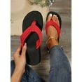 thumbnail image 2 of Women‘s Slip-On Flip Flops  Summer Non-Slip Multicolor Beach Slippers, 2 of 7