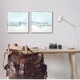 thumbnail image 2 of Stupell Industries Abstract Blue Atmospheric Landscape Painting White Framed Art Print Wall Art, Set of 2, Design by June Erica Vess, 2 of 7