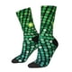 thumbnail image 1 of Balery Green Disco Lights Calcetas Largas con Estampado para Hombre y Mujer – Suaves y Transpirables, Talla Única (US 5-11), 1 of 6