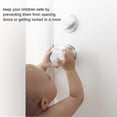 thumbnail image 4 of 4 Pack Door Knob Safety Cover For Kids, Child Proof Door Knob Covers, Baby Safety Door Knob Handle Cover Lockable Design, 4 of 5