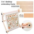 thumbnail image 2 of Quick Setups Crosses Stitching Frame Adjustable Desktop Holders With Base and Ergonomic Designs, 2 of 9
