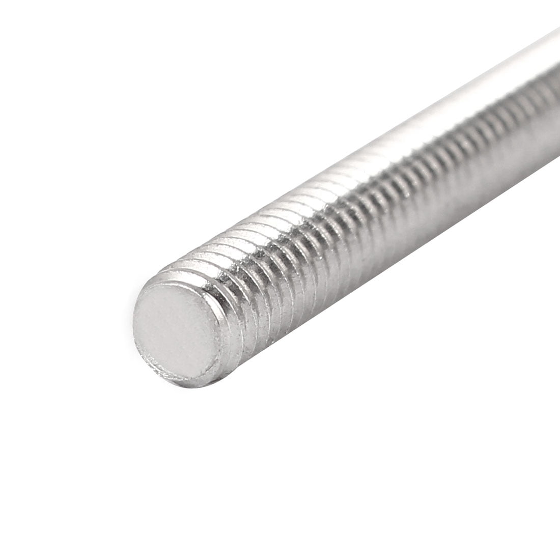 M6 x 150mm 304 Stainless Steel Fully Threaded Rod Studs Silver Tone 10