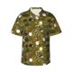 thumbnail image 1 of Balery Gnomes Playing in the Garden Camisas hawaianas de manga corta para hombre, camisas playeras de corte holgado, camisas de vacaciones con botones,XX-Large, 1 of 7