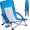 BC-Blue, variant on Bigleap Portable Beach Chair, Low Heavy Duty Camping Chair with Carry Bag, Breathable Mesh Lawn Chair for Outdoor, Travel, Festival, Black