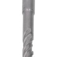 thumbnail image 3 of 5 Pcs Rotary Hammer Drill Bit 160mm Length 2 Flute Self Centering Carbide Tip Impact Drill Bits for Brick Stone Concrete 10mm/0.39in, 3 of 5