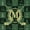 Green M, variant on Catabedysis Golf Print 7-Piece Twin Bedding,Ball Monogrammed A Design Bedding Comforter Set,Black Reversible For Boys
