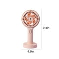 thumbnail image 5 of Portable Misting Fan Rechargeable Battery Operated With Nightlight 24 cm 1200 mAh For Travel Outdoors Camping Hiking, 5 of 5