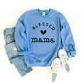 thumbnail image 3 of Blessed Mama Heart | Sweatshirt, 3 of 4