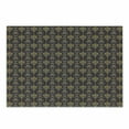 thumbnail image 1 of East Cutting Board, Oriental Antique Pattern Foliage Inspirations Geometrical Design, Decorative Tempered Glass Cutting and Serving Board, Small Size, Yellow Purple, by Ambesonne, 1 of 1