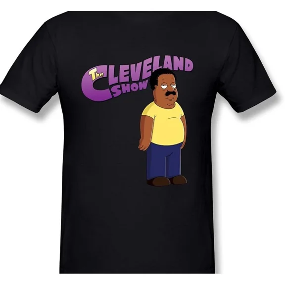 VTG The Cleveland Show black T-shirt All sizes Unisex tee S-5Xl JM428