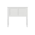thumbnail image 4 of Madison Twin Solid Wood Panel Headboard in White, 4 of 6