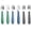 Blue + Green + Grey, variant on Tcwhniev 10 Pieces Toddler Utensils, Stainless Steel Kids Silverware Set, Cartoon Dinosaur Kids Forks and Spoons, Dishwasher Safe