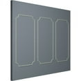 thumbnail image 6 of Ekena Millwork 31"W x 62"H Dublin Panel Moulding Kit (Triple Panel), 6 of 10
