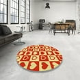 thumbnail image 4 of Ahgly Company Machine Washable Indoor Rectangle Transitional Red Area Rugs, 8' x 12', 4 of 7