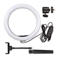 thumbnail image 2 of 26CM/10IN 3-Colors Ring Fill Light Kit Muiti Colored Desktop Circle, 2 of 8