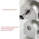 thumbnail image 5 of Soporte de ducha ajustable para casa, hotel, RV, soporte de cabezal de ducha resistente a prueba de óxido con adhesivo fuerte de Alemania, soporta hasta 15 libras para el área del lavabo del baño de, 5 of 6