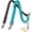 Blue - Small, variant on Philowng 2 in 1 Double Dog Leash – No Tangle Bungee Splitter Lead with Adjustable Strap, Shock Absorbing for Two Dogs of Any Size