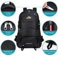 thumbnail image 2 of 60L Outdoor Camping Backpack Waterproof Trekking Backpack Large Capacity Hiking, 2 of 8