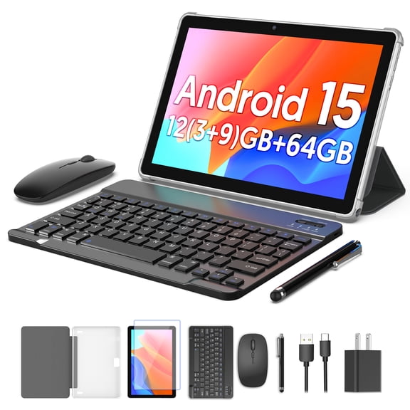 10 inch Tablet Android 13 Tablets 7GB 64GB 1TB Expand, 4-Core CPU,5G Wifi,2 8MP Camera