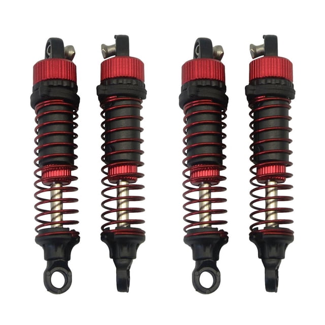 4x Juegos de Amortiguadores RC para XLH 9130 9136 9137 Accesorios de Piezas de Bricolaje para Automóviles Yotijar Amortiguador de coche RC
