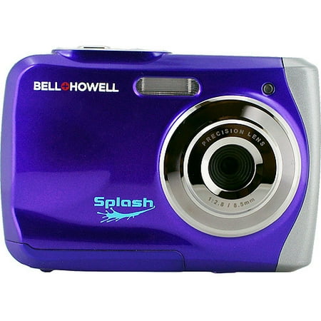 Bell+Howell(R) WP7-P 12.0-Megapixel WP7 Splash Waterproof Digital Camera (Purple)