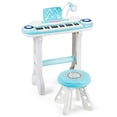 thumbnail image 3 of Patiojoy 37-Key Electronic Musical Toy Piano Keyboard Kids Electronic Organ Play Toy Blue, 3 of 6
