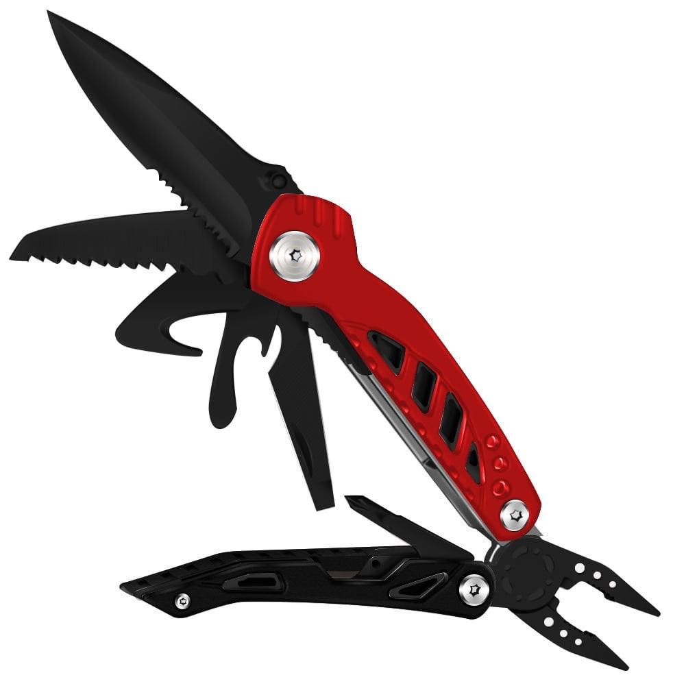 Multitool Pliers Knife Set Folding Pocket Knife 11in1 Stainless Steel