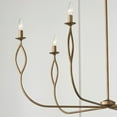 thumbnail image 4 of Capital Lighting 452563 Cohen 6 Light 44" Wide Taper Candle Style Chandelier - Mystic, 4 of 5