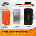 thumbnail image 2 of Armor All Snow & Ice Traction Bundle, 17" Snow Brush with Ice Scraper, Windshield Cover & Tire Traction Aids, One Size, Case Included, 2 of 8