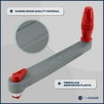 thumbnail image 5 of Five Oceans Universal Floating Grey Locking Winch Handle, 8 inches (Pair) FO3923-M2, 5 of 8